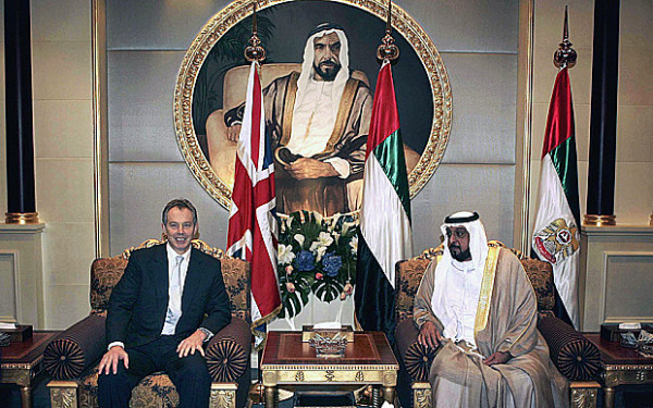 Tony Blair Embarks On Middle East Tour