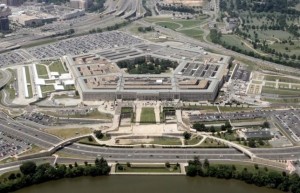 An aerial view of the Pentagon building in Washington, June 15, 2005.  REUTERS/Files